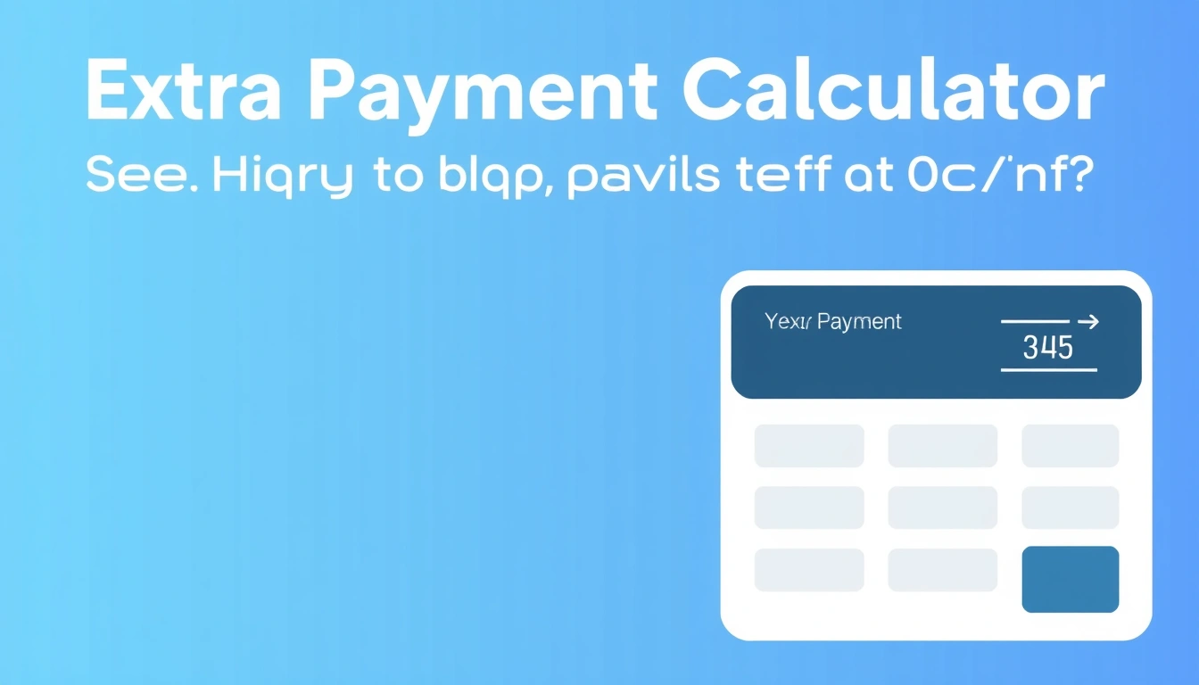 Extra Payment Calculator: See How Fast You Can Pay Off Debt Extra Payment Calculator: See How Fast You Can Pay Off Debt
